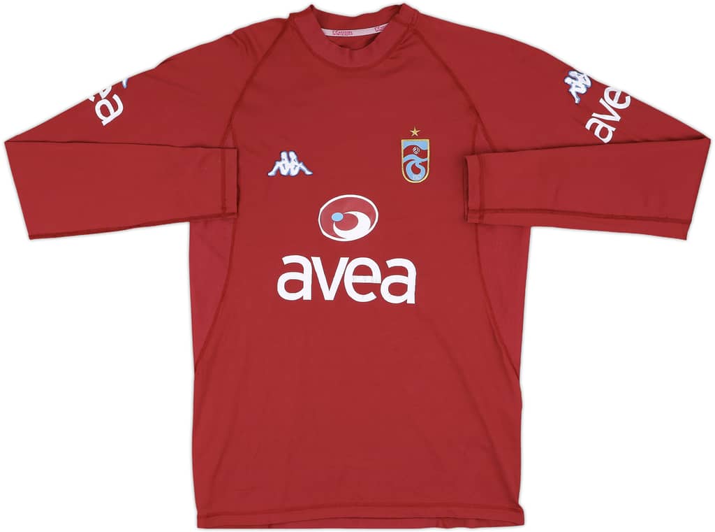 2004-05 Trabzonspor Kappa Training L/S Shirt - 6/10 - (XL)