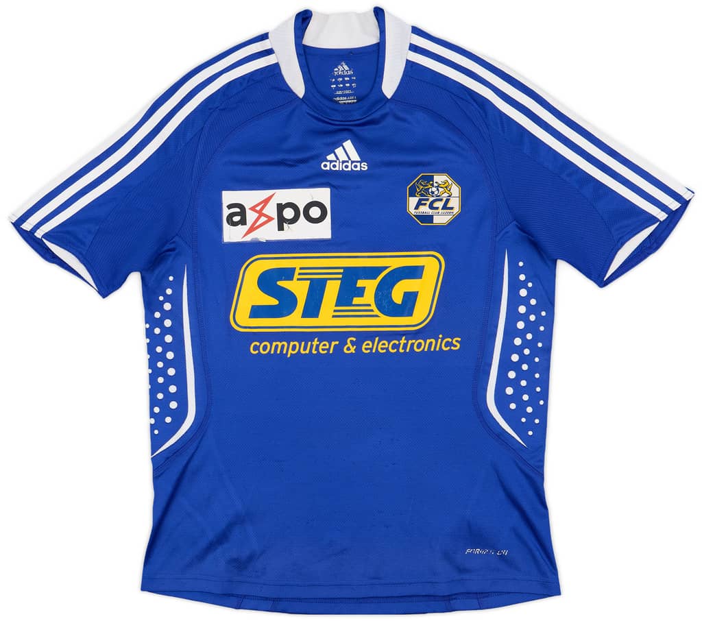 2008-09 FC Luzern Player Issue Home Shirt - 5/10 - (S)