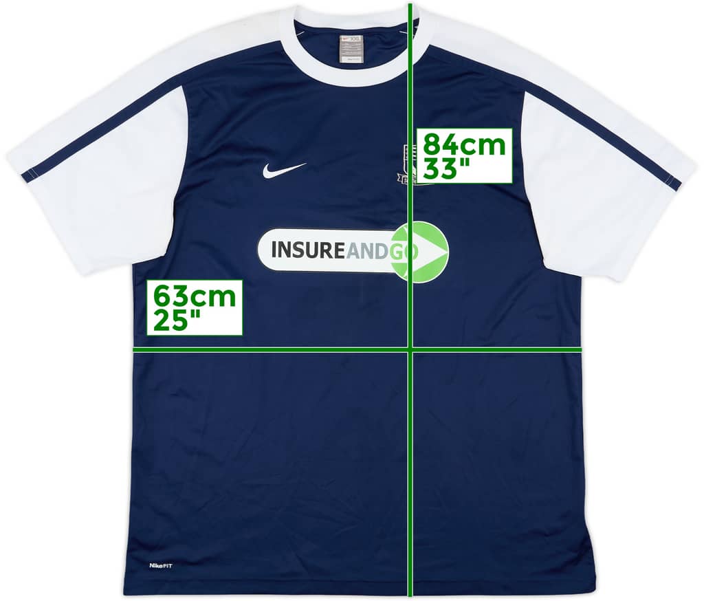 2009-10 Southend Home Shirt - 8/10 - (XXL)