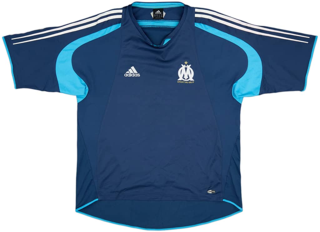 2004-05 Olympique Marseille adidas Training Shirt - 10/10 - (L/XL)