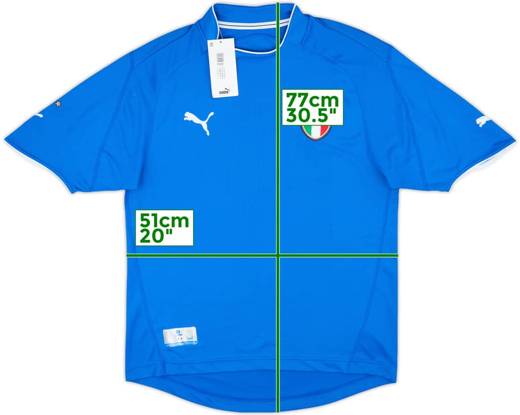 2003-04 Italy Home Shirt (XL)