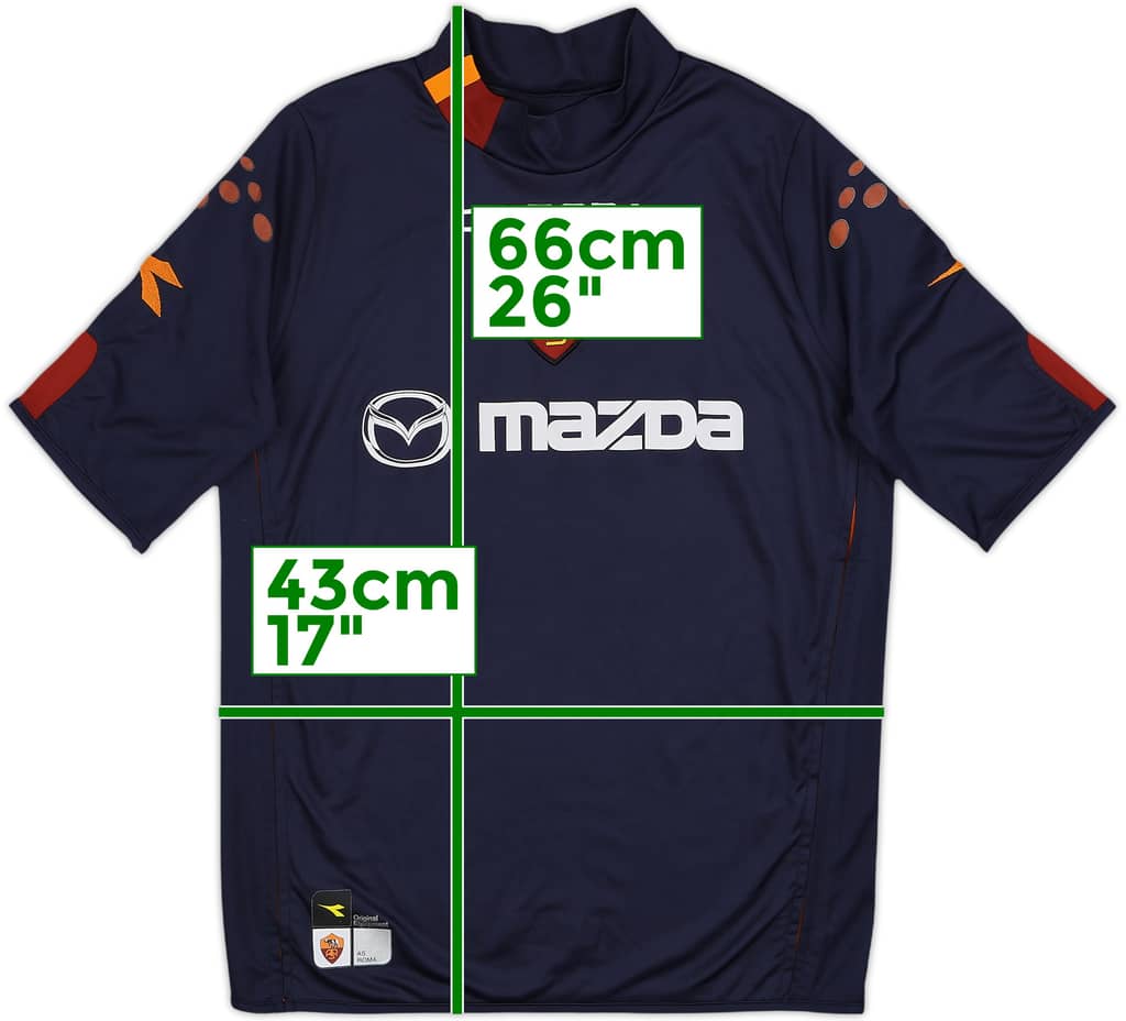 2003-04 Roma Fourth Shirt - 8/10 - (XL.Boys)