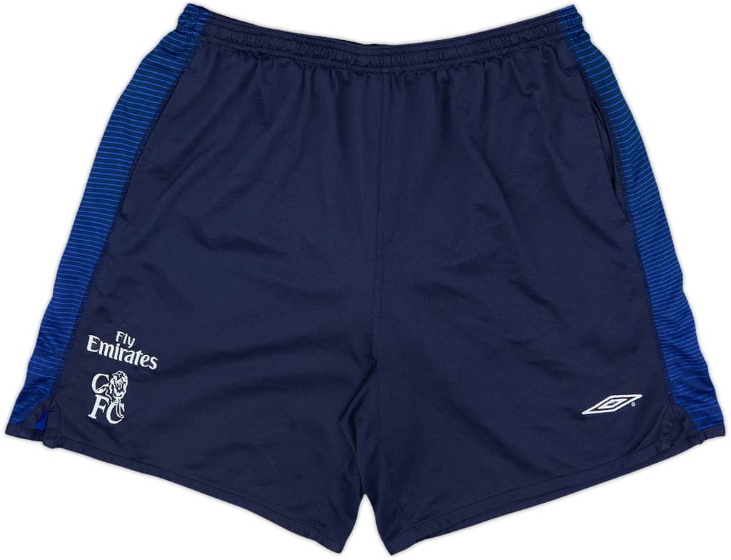 2001-03 Chelsea Player Issue Umbro Training Shorts #9 (Hasselbaink) - 8/10 - (XXL)