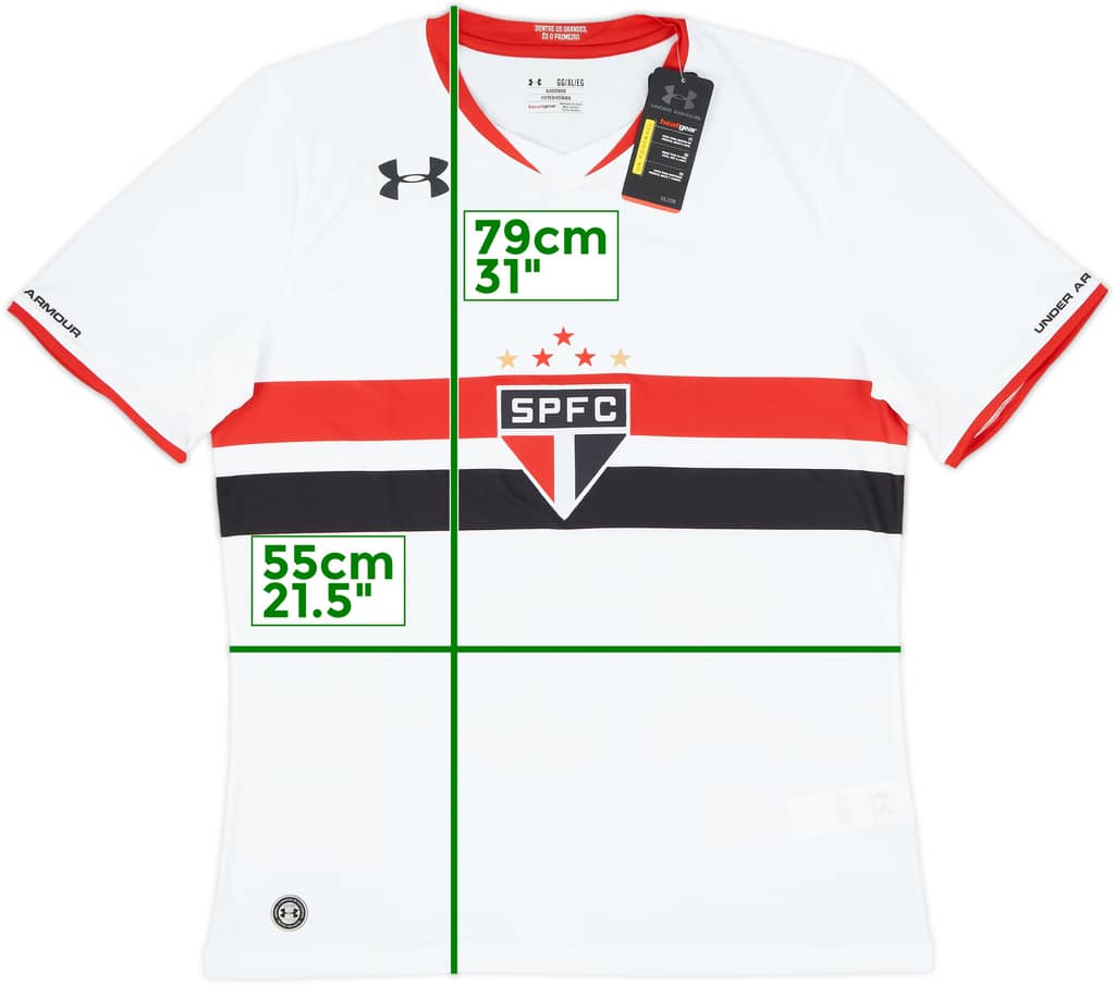 2015 Sao Paulo Home Shirt (XL)