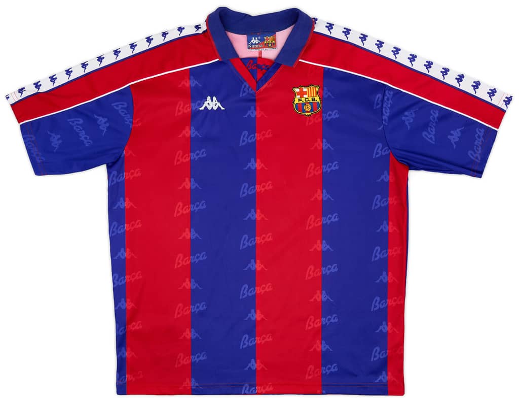1992-95 Barcelona Home Shirt - 9/10 - (XL)