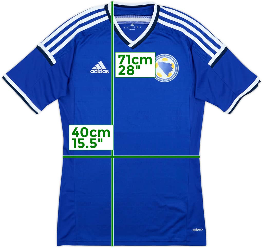 2014-15 Bosnia & Herzegovina Home Shirt - 8/10 - (S)