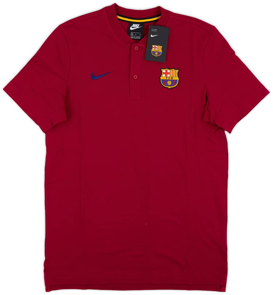 2020-21 Barcelona Nike Polo Shirt (S)