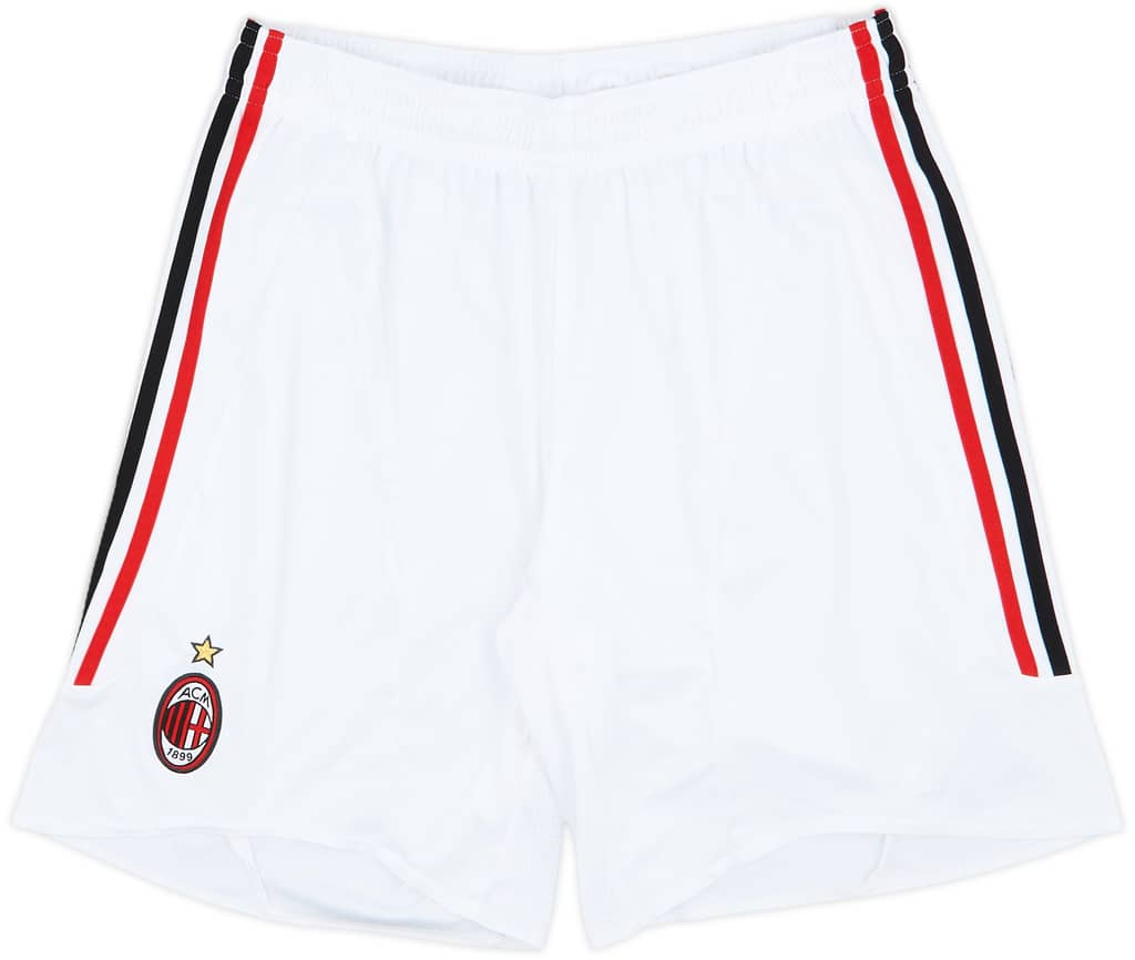 2007-08 AC Milan Home Shorts - 9/10 - (XL)