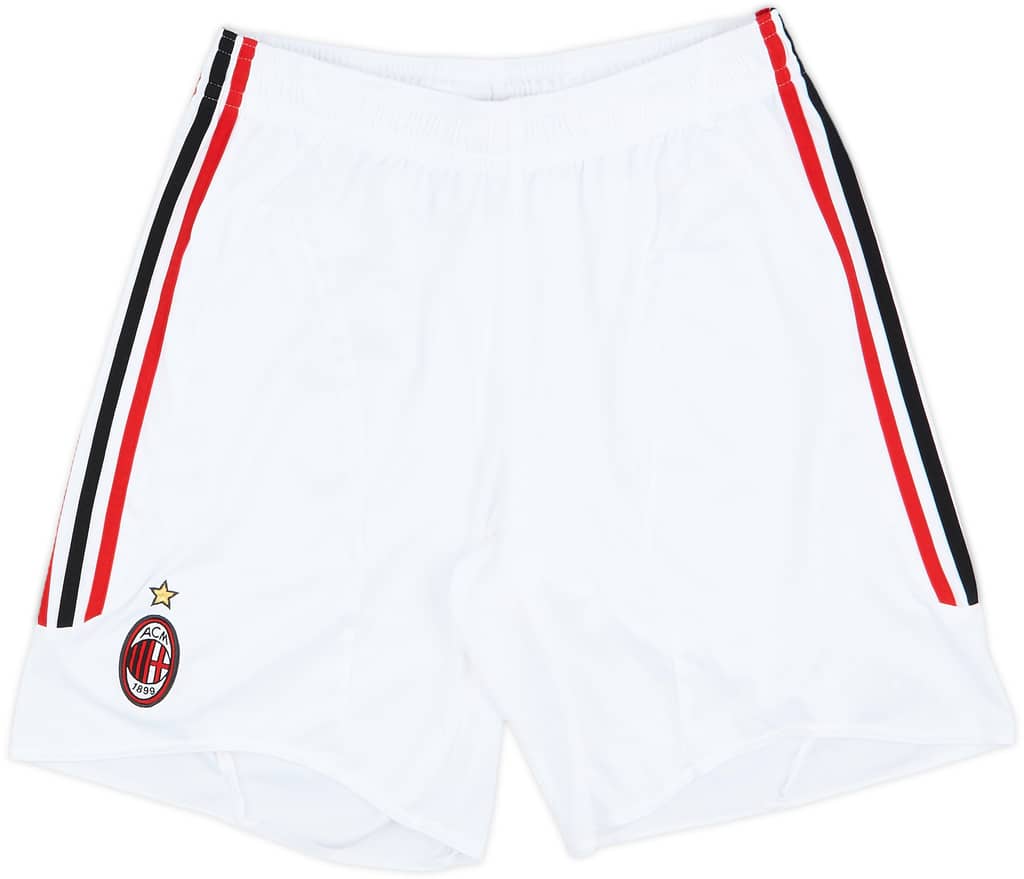 2007-08 AC Milan Home Shorts - 10/10 - (XL)
