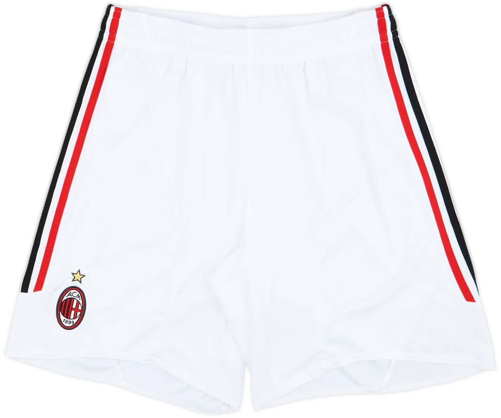 2007-08 AC Milan Home Shorts - 10/10 - (XL)