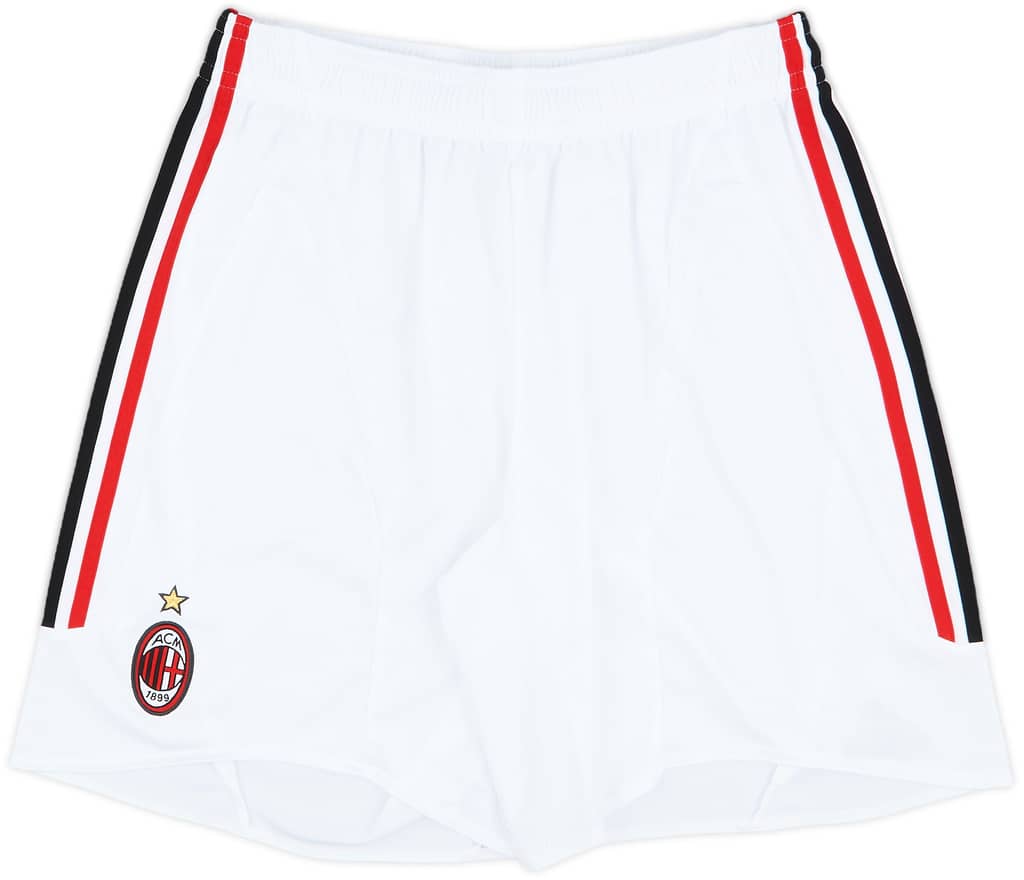 2007-08 AC Milan Home Shorts - 10/10 - (XL)