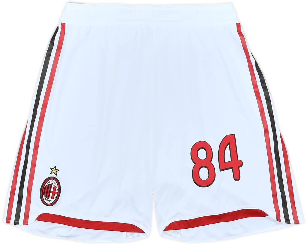 2009-10 AC Milan Player Issue Home Shorts #84 - 8/10 - (L)
