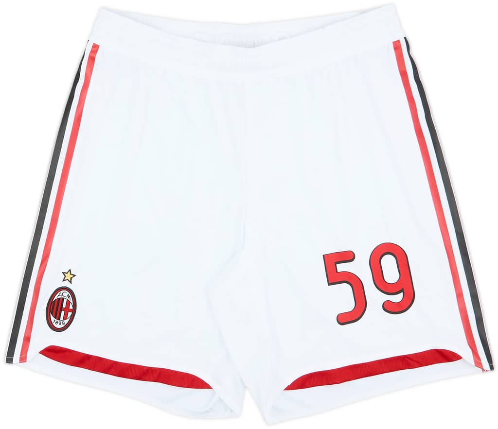 2009-10 AC Milan Player Issue Home Shorts #59 - 10/10 - (XL)