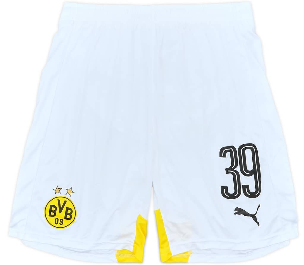 2015-16 Borussia Dortmund Player Issue Third Shorts #39 - 10/10 - (L)