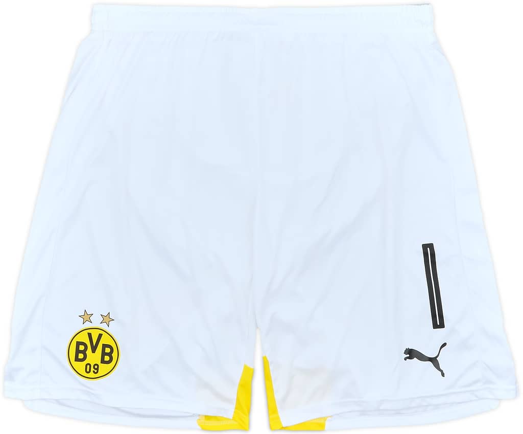 2015-16 Borussia Dortmund Player Issue GK Shorts #1 - 10/10 - (XL)