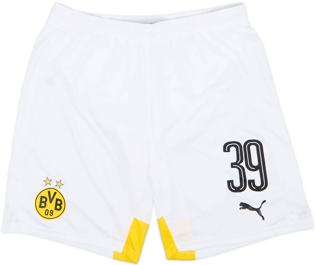 2015-16 Borussia Dortmund Player Issue Third Shorts #39 - 9/10 - (L)