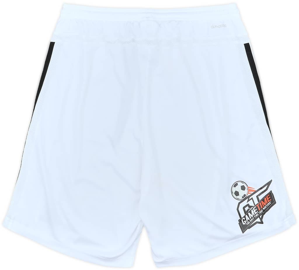 2017-18 Fulham Player Issue Home Shorts #33 - 7/10 - (L)
