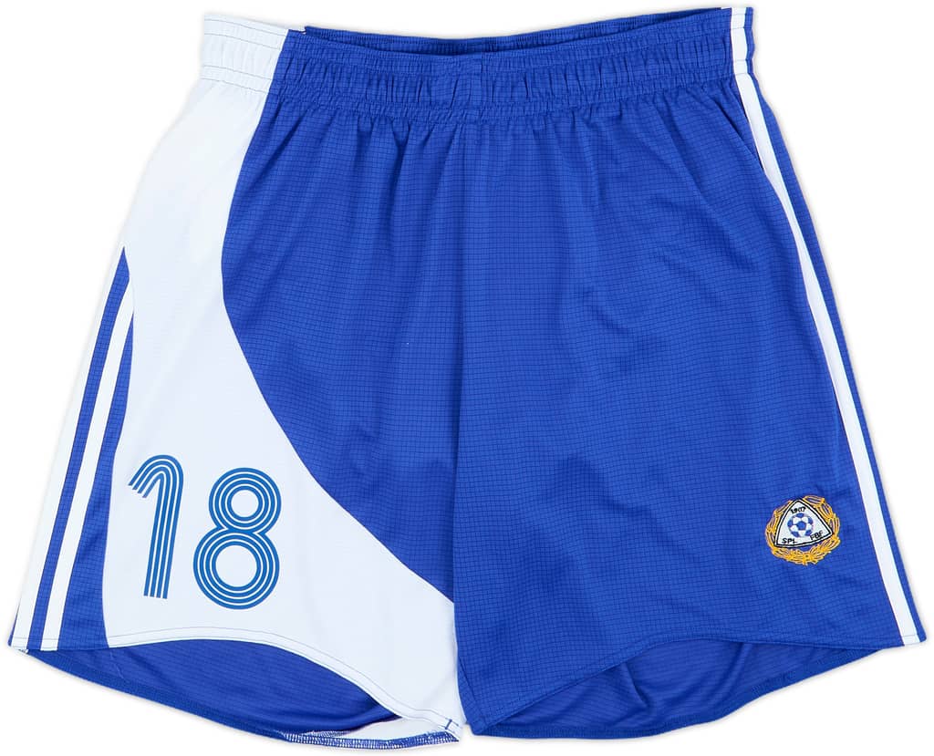 2006-08 Finland Player Issue Home Shorts #18 - 9/10 - (XL)