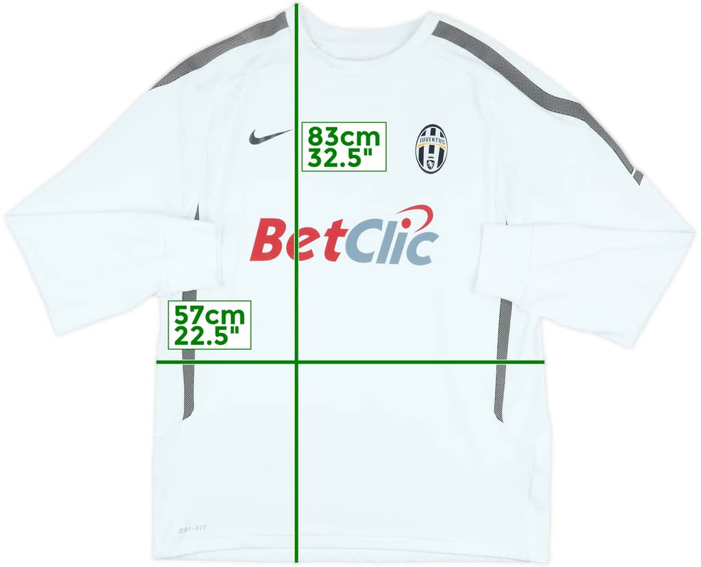 2010-11 Juventus Nike Sweat Top - 9/10 - (XL)