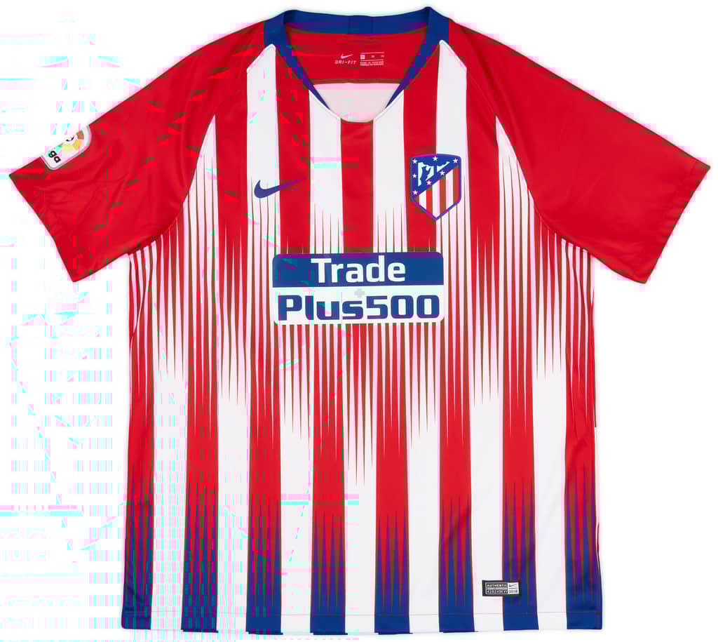 2018-19 Atletico Madrid Home Shirt Diego Costa #19 - 8/10 - (XL)