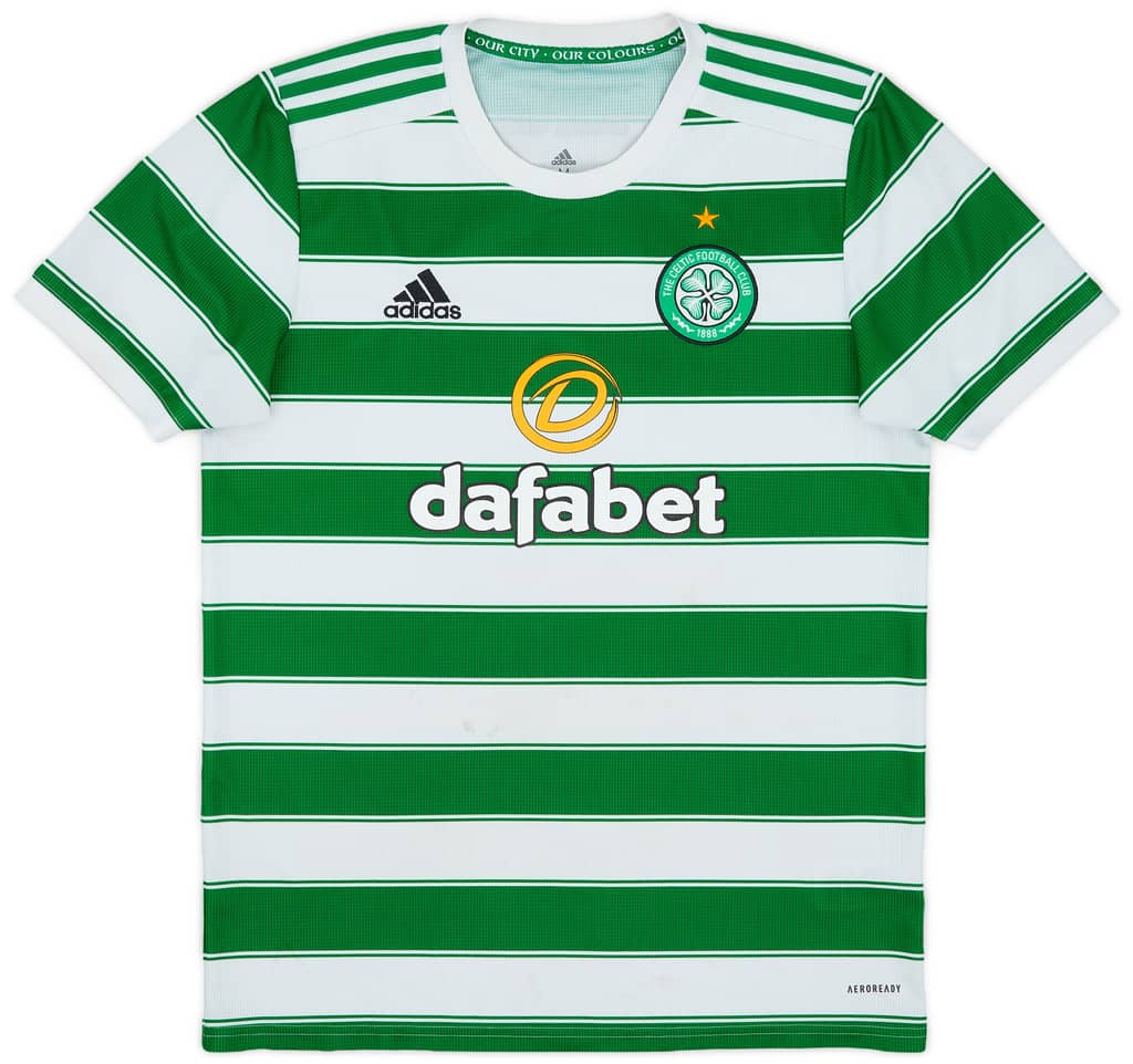 2021-22 Celtic Home Shirt - 5/10 - (M)