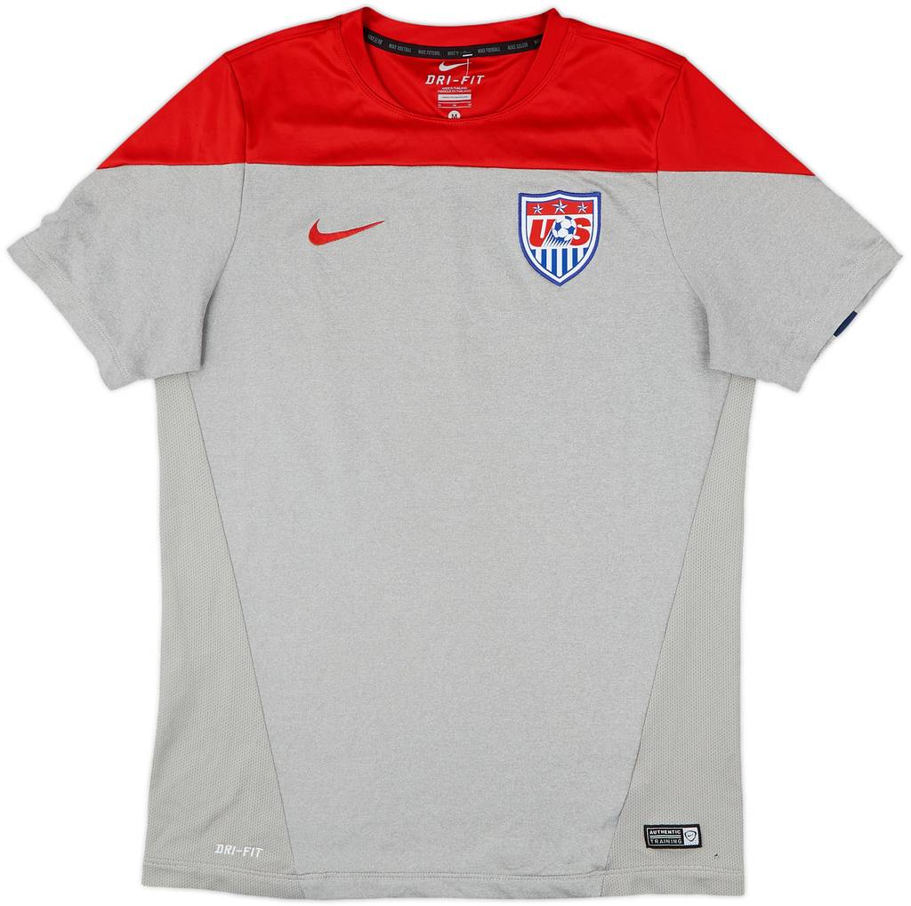2014-15 USA Nike Training Shirt - 8/10 - (M)