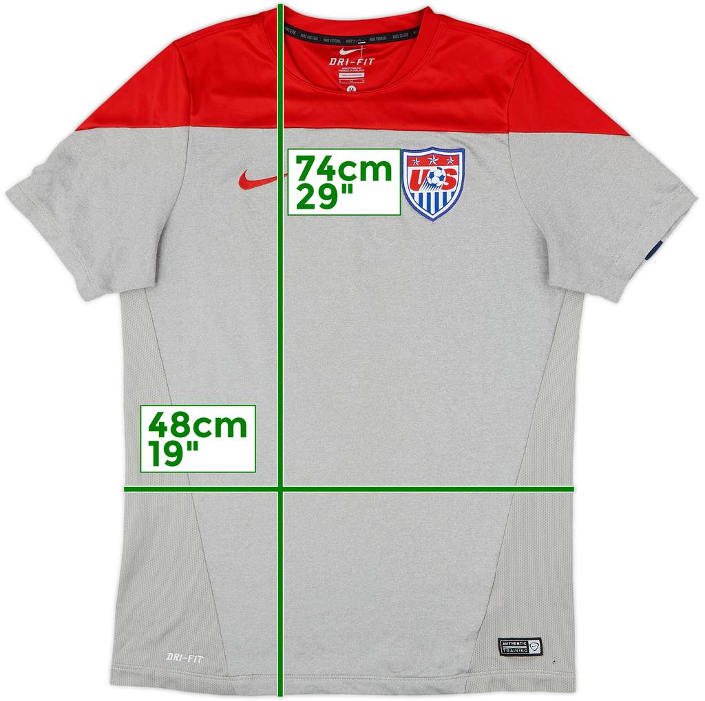 2014-15 USA Nike Training Shirt - 8/10 - (M)