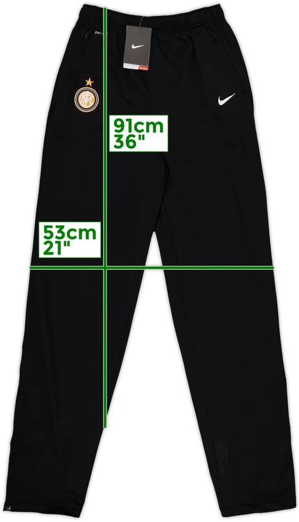 2012-13 Inter Milan Nike Track Pants/Bottoms (XL.Boys)