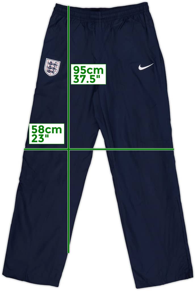 2013-14 England Nike Track Pants/Bottoms - 10/10 - (M)