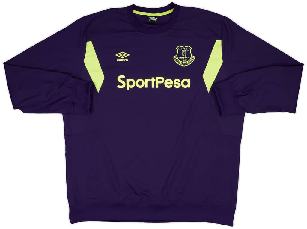 2017-18 Everton Umbro Sweat Top - 10/10 - (3XL)