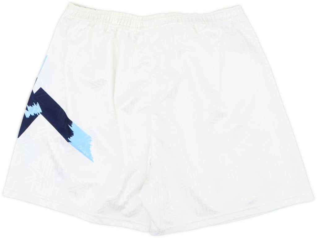 1991-93 Manchester City Home Shorts - 7/10 - (M)