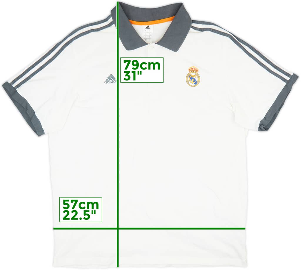 2013-14 Real Madrid adidas Polo Shirt - 7/10 - (XXL)
