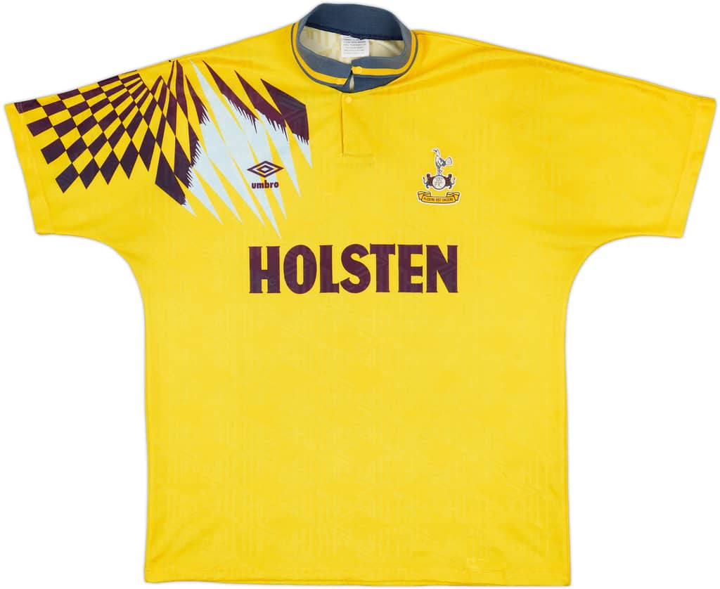 1991-95 Tottenham Away Shirt Klinsmann #18 - 7/10 - (XL)