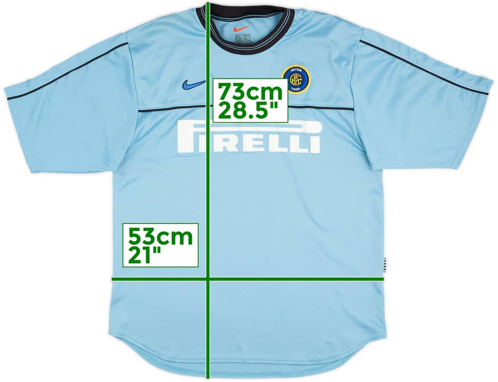 Camiseta de portero de manga corta del Inter Milan 1999-00 - 7/10 - (M)