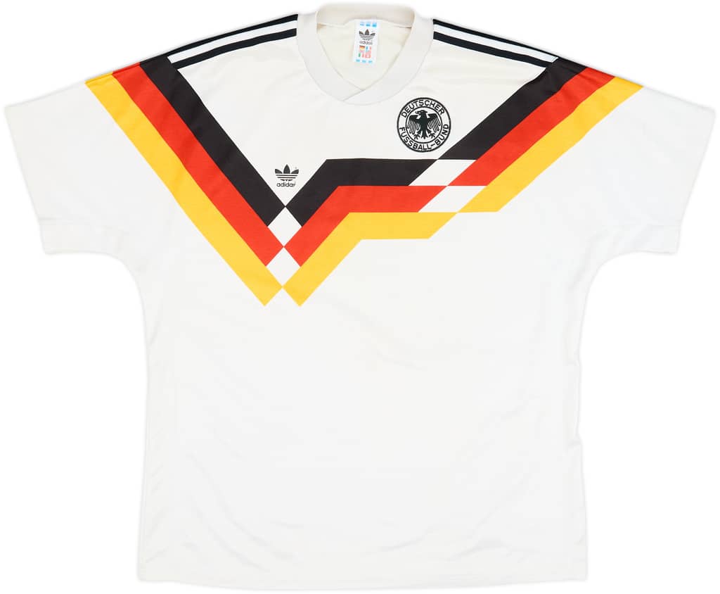 1988-91 West Germany Home Shirt - 8/10 - (L)