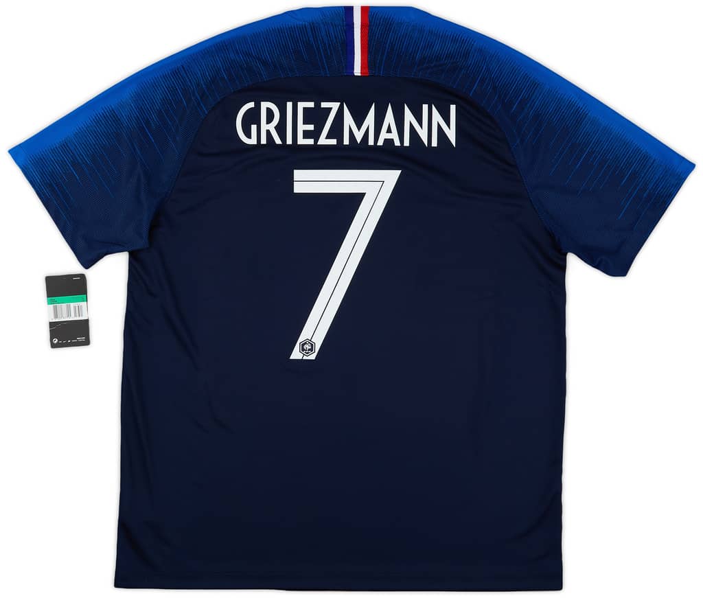 2018 France Home Shirt Griezmann #7 (XL)