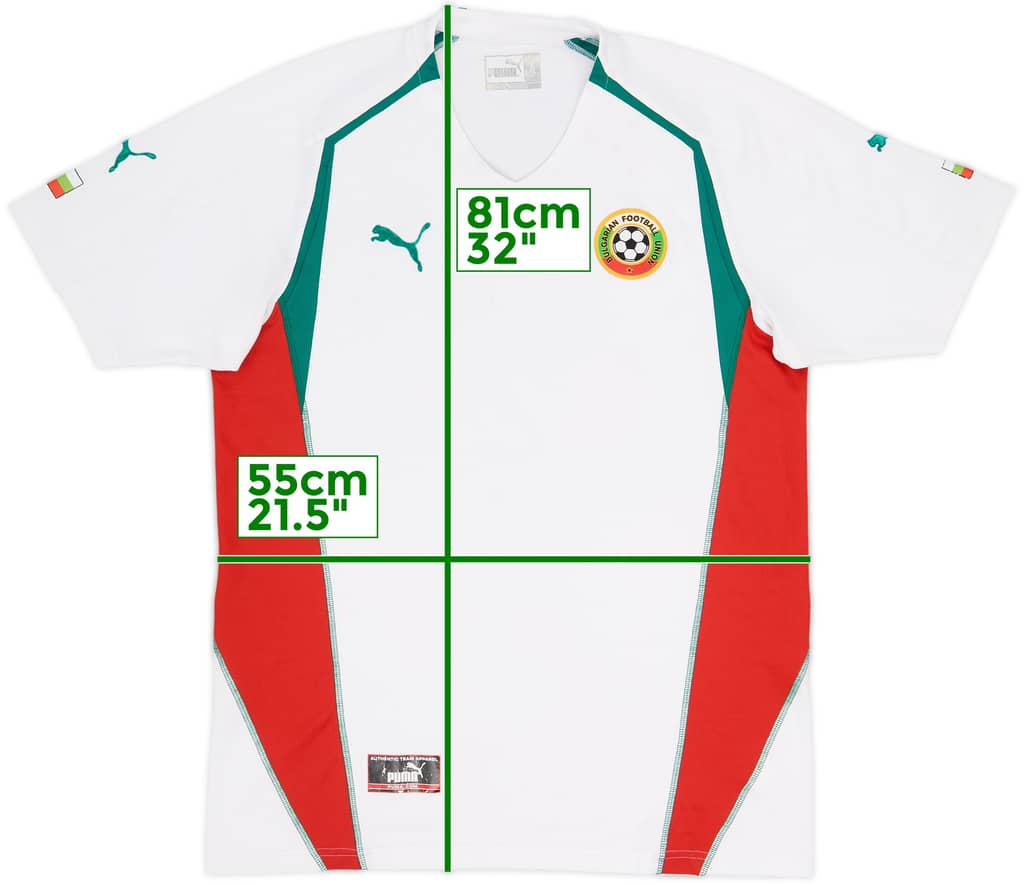 2004-06 Bulgaria Home Shirt - 6/10 - (XL)
