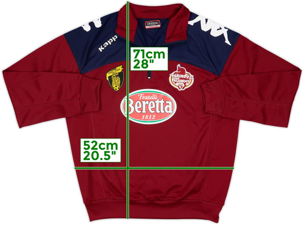 2017-18 Torino Academy Kappa 1/4 Zip Drill Top - 8/10 - (M)