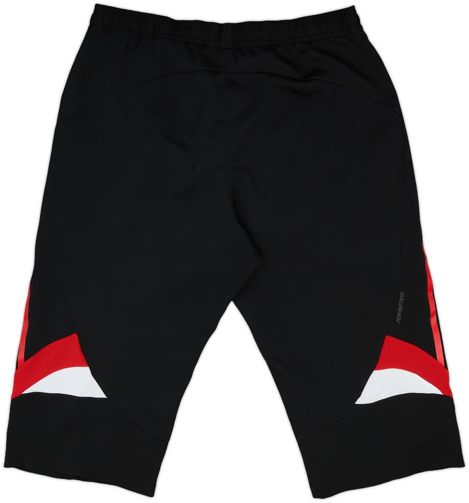 2008-09 AC Milan adidas 3/4 Track Pants/Bottoms - 6/10 - (M)