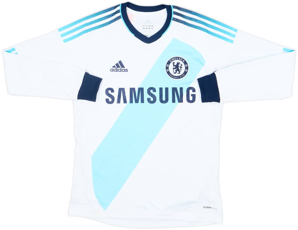 2012-13 Chelsea Away L/S Shirt - 5/10 - (L.Boys)