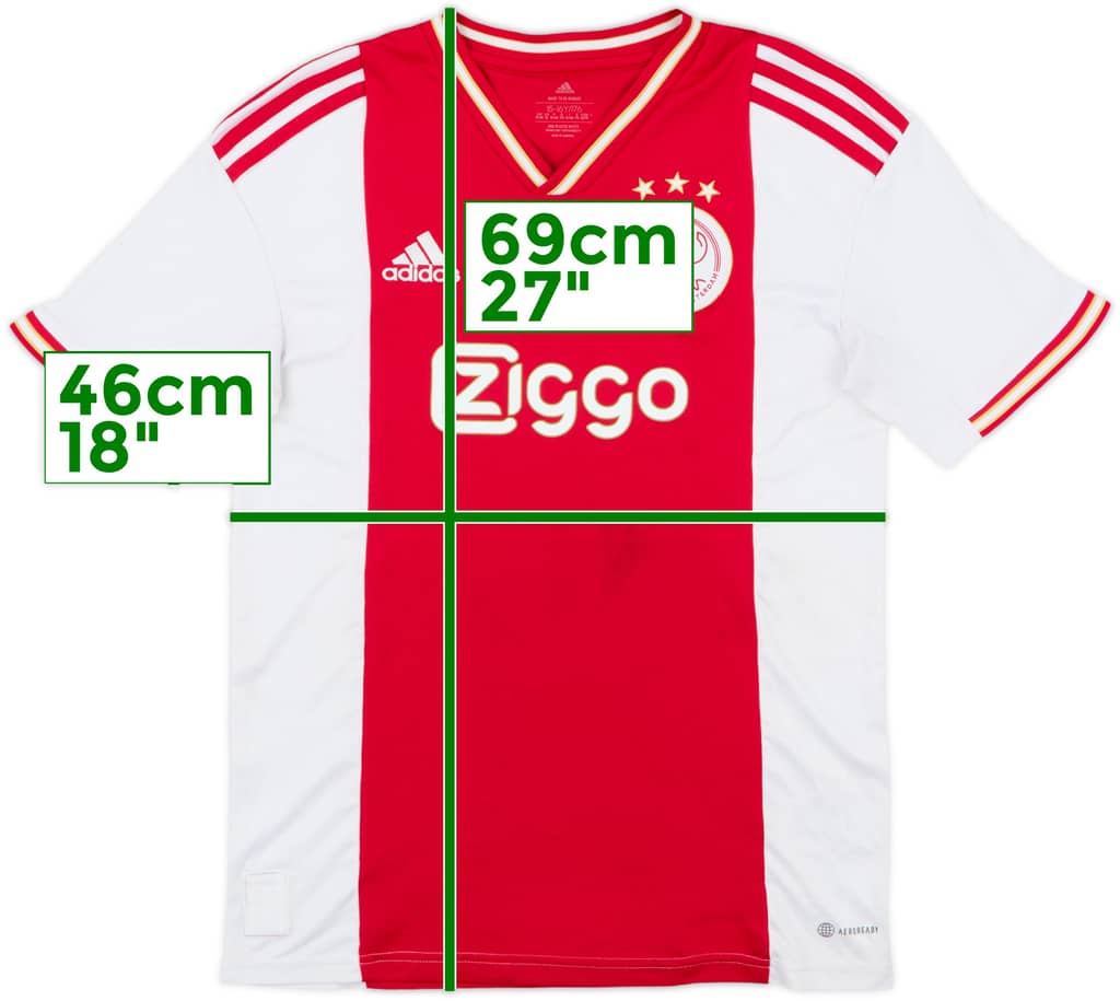 2022-23 Ajax Home Shirt - 7/10 - (XL.Boys)