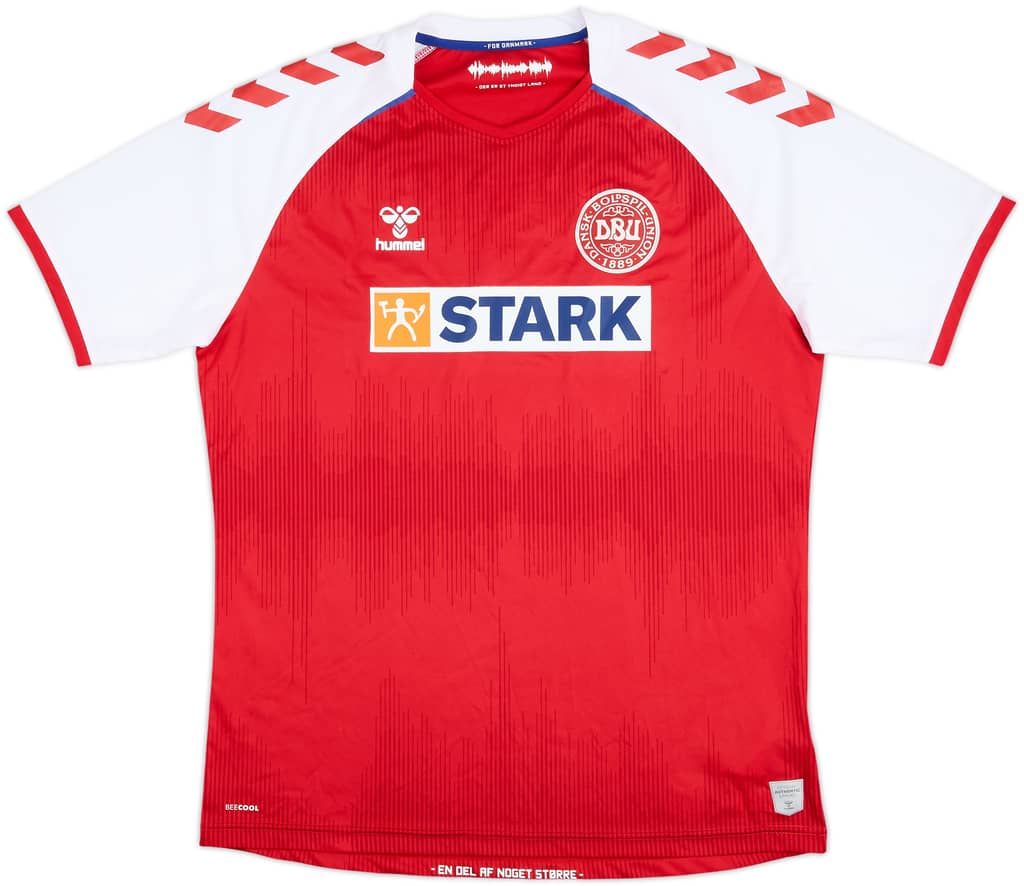 2020-21 Denmark Home/Training Shirt - 8/10 - (L)