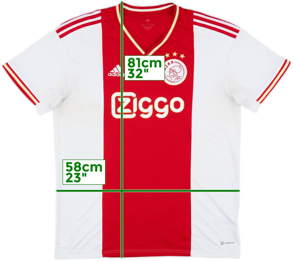 2022-23 Ajax Home Shirt - 6/10 - (XL)
