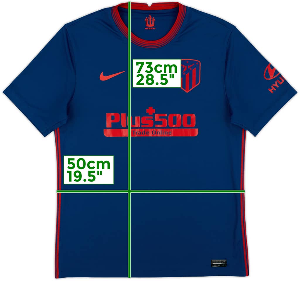 2020-21 Atletico Madrid Away Shirt - 6/10 - (M)
