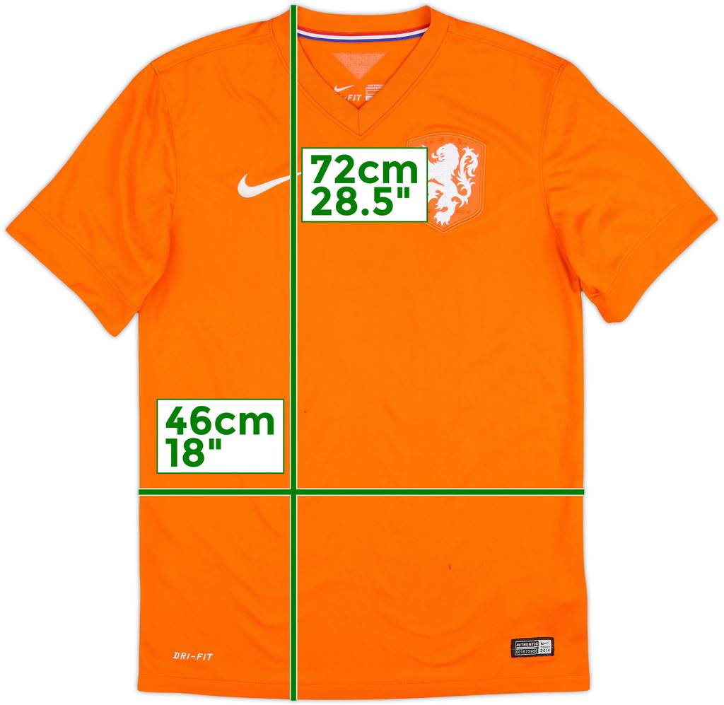 2014-15 Netherlands Home Shirt - 5/10 - (S)