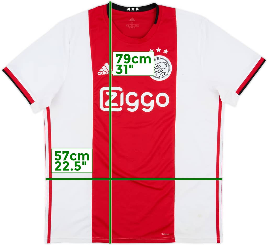 2019-20 Ajax Home Shirt - 8/10 - (XL)