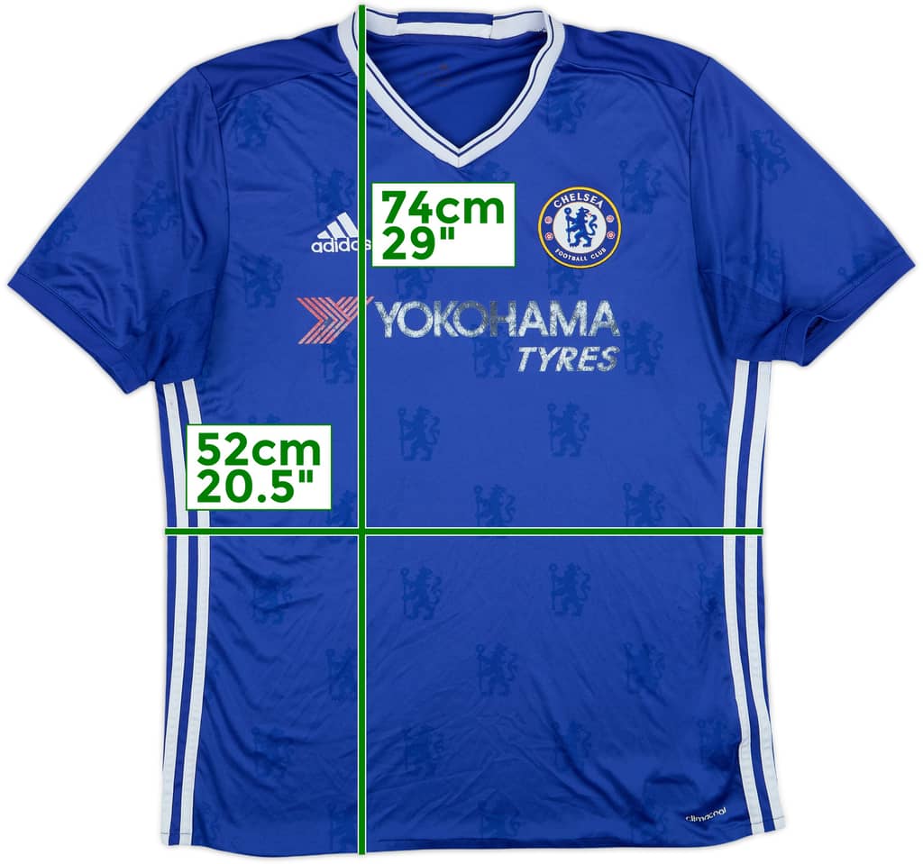 2016-17 Chelsea Home Shirt - 4/10 - (L)