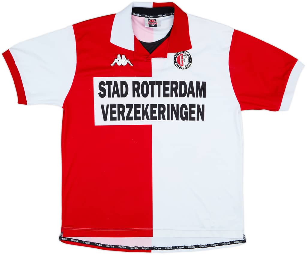 2000-01 Feyenoord Home Shirt - 8/10 - (XL)