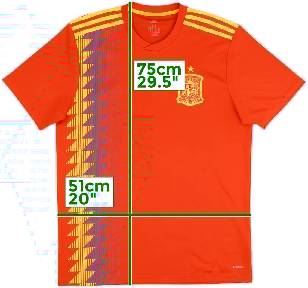 Camiseta de local de España 2018-19 - 8/10 - (M)