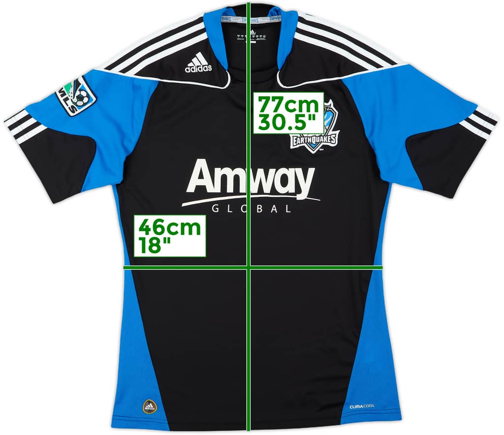 2010-11 San Jose Earthquakes Home Shirt - 8/10 - (M)